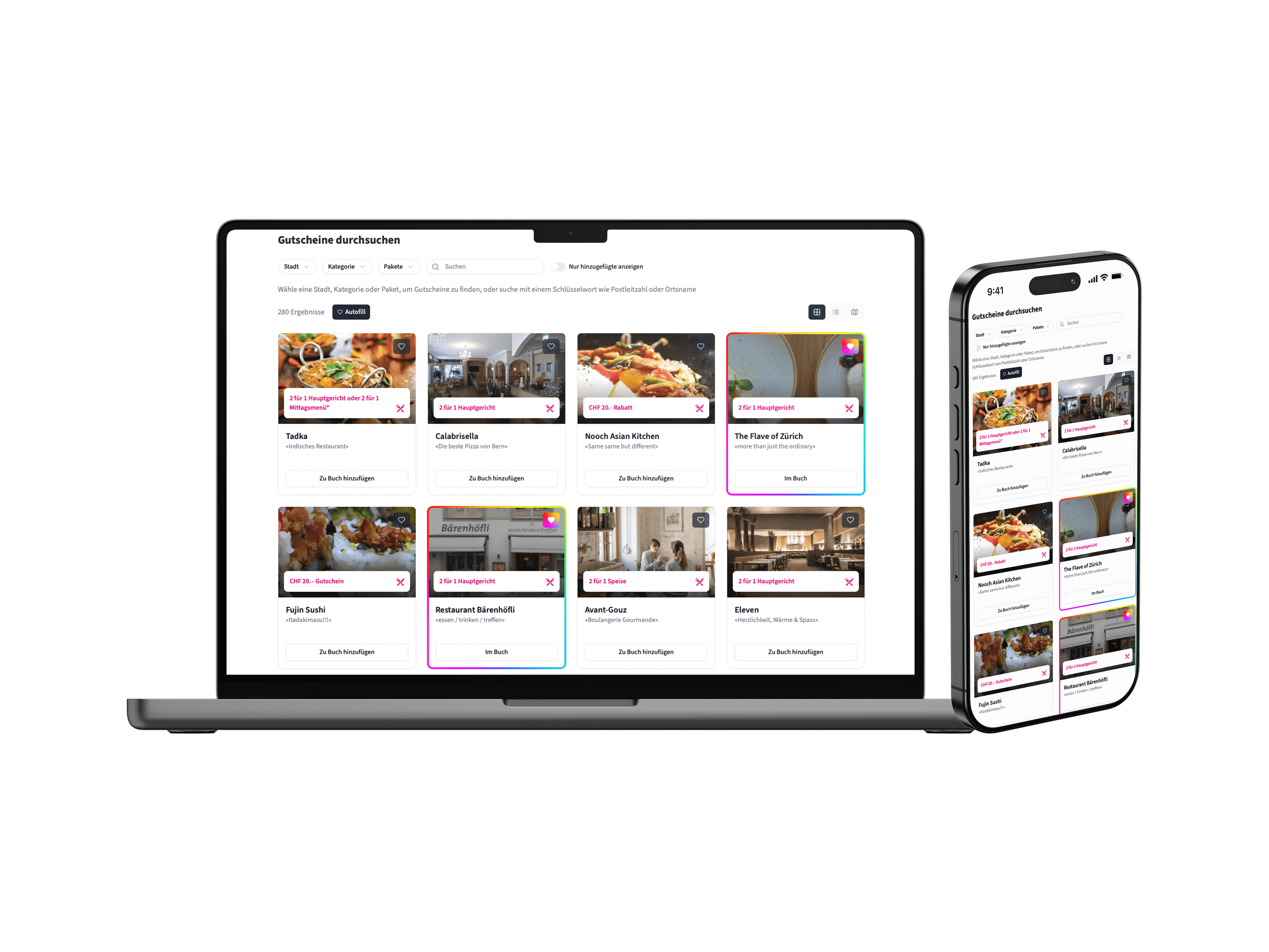 Preview auf dem Mac und iPhone